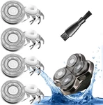 4 Pcs Shaver Replacement Blades For Skull Pitbull. Fixed Price $14.99.
