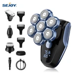 Sejoy 5-IN-1 7D Head Shaver For Bald Men Waterproof Multifunctional Grooming Kit. Fixed Price $54.99.