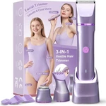 Areyzin Bikini Trimmer Electric Shaver For Women Waterproof Usb Recharge Purple. Fixed Price $22.00.