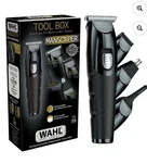 Wahl Manscaper Tool Box With Case And Four Detachable Heads - New Open. Fixed Price $37.50.