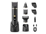 Tiovara Black Beard Trimmer For Men, IPX7 Waterproof Electric Shaver Body. Fixed Price $34.99.
