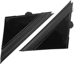 Autohaux 1 Pair Car Gloss Black Door Mirror Flag Cover For Fiat 500.... Fixed Price $36.80.