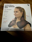 Sharper Image Warm & Cooling Herbal Aromatherapy Neck Shoulder Pad Unused Open. Fixed Price $13.99.