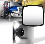 For International 4200 4300 Wide Angle View Mirror Chrome Left Right Side 1PC. Fixed Price $43.70.