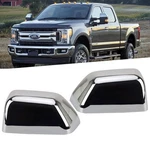 Chrome Exterior Door Top Half Tow Mirror Cap Cover Ford Super Duty 2017-2.... Fixed Price $63.47.