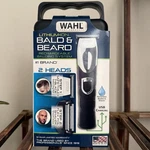 Wahl Bald Shave Rechargeable Two Heads Rinseable T-blade Trimmer For Men. Fixed Price $48.88.