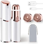 Facial Hair Removal For Women, Portable Lady Shaver, Rechargeable White. Fixed Price $31.99.