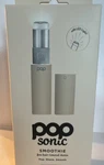 Pop Sonic Smoothie Fine Hair Removal Device For Face, Beige, Led Light, Cordless. Fixed Price $12.30.