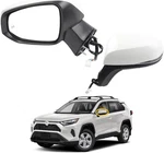 Dasbecan Driver Side Mirror Compatible With 2019-2024 Left, Super White. Fixed Price $83.97.