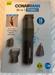 Conair Man ALL-IN-1 Trimmer New Waterproof Rechargeable. Fixed Price $22.00.