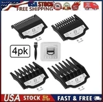 4PK CR8GR8 Guards Set 1/2" - Compatible With Wahl Hair Clippers Black. Fixed Price $12.95.