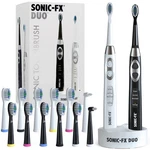 Family Electric Toothbrush Set - Sonic Fx Duo With 14 Heads Adults Kids. Fixed Price $89.99.