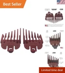 Professional Ruby Clipper Guide Combs For Fool-proof Tapers & Fades 2 Pack. Fixed Price $31.99.