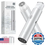 Nipoo Bikini Trimmer For Women, Dual Head Face Shaver Body Hair Trimmmer, IPX7. Fixed Price $51.53.