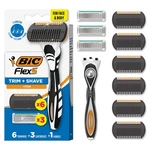 Bic Flex 5 Trim And Shave Men's Grooming Kit, 1 Count (pack Of 9), Black. Fixed Price $27.03.