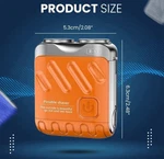 R-12 Luggage Electric Shaver, Beard Mini And Portable Suitcase Design. Fixed Price $19.99.