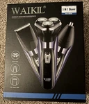 Waikil 3-IN-1 Men Electric Shaver Razor/nosetrimmer/hairclipper Usb Charge New. Fixed Price $27.95.