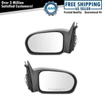 Trq Power Side View Mirrors Black & Set For 01-05 Civic 4 Door Sedan. Fixed Price $60.22.