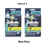 Gillette SENSOR2 Plus Disposable Lubrastrip Pivot - 20 Razors. Fixed Price $16.75.