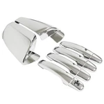 Newyall Chrome Front Rear Left Right Exterior Door Handle Side Mirror Cap.... Fixed Price $58.82.
