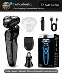 Electric Shaver 4D 4-IN-1 Rechargeable Beard Trimmer Nose Hair Grooming Kit. Fixed Price $16.90.