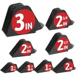 Clipper Guards, Hair Guide 8PCS From 1.25-3 Inch, Dark Gray. Fixed Price $35.35.