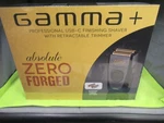 Gamma+ Absolute Zero Forged Men's Cordless Gold Foil Finishing Shaver Sealed New. Fixed Price $59.95.