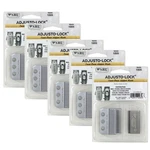 5X Wahl 1005 Adjusto-lock 1-3MM Clipper Blades Hole Silver For Designer. Fixed Price $50.99.