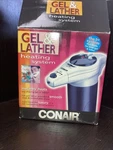Conair HGL1 Hot Gel Lather Heating System Shaving Cream Warmer Dispenser Tested. Fixed Price $29.99.