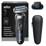 Braun Series 7120S Wet/dry Electric Shaver Kit, Foil Head Space Grey. Fixed Price $109.91.