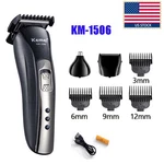 Us Kemei KM-1506 Professional Rechargeable Electric Hair Clippers Trimmer. Fixed Price $16.99.