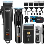 Hiena Hair Clippers For Men Professional, Cordless Barber 262 Set. Fixed Price $59.97.