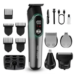 Ruibo Beard Trimmer For Men, 5-IN-1 Cordless Hair Clipper Kit With Foil Green. Fixed Price $27.90.