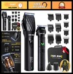Fadeking Cordless Hair Clippers Beard Trimmer Grooming Kit With Case. Fixed Price $98.99.