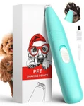 Lexflext Dog Grooming Clippers, Paw Trimmer With 3 Piece Set, Blue. Fixed Price $10.99.