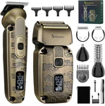Scttomon Foil Shavers For Men Beard Trimmer Electric Razor Bald Head Hai. Fixed Price $107.01.