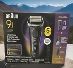 New Braun Series 9 Sport Plus Electric Shaver Clean Charge Station & Travel Case. Fixed Price $219.88.