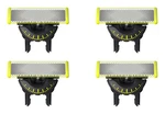 Philips Oneblade Blades Pack Of 4 Stainless Steel Comfortable Shaving. Fixed Price $66.79.