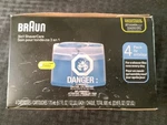 Braun 3 In 1 Shaver Smartcare Center Refill Cartridges Alcohol Based 4 Pack. Fixed Price $19.99.