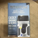 Titanium Edge Beard & Body Compact Shaver Men Electric Groomer For Face Neck. Fixed Price $25.00.