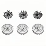 3* HQ9 Shaver Heads Blades Cutter Replacement For Philips 8240XL 8250XL 8251XL. Fixed Price $15.99.