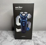 Sejoy Rotary Shaver Blue, Blackstone Model, Fast Charge New. Fixed Price $31.50.
