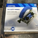 Capitol Carpet Wall Trimmer Stainless Steel 110500 (O18777-2 Je) New Free Ship. Fixed Price $42.95.