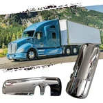 Replacement For Kenworth T680 T880 Door Mirror Cover Chrome Left Driver Side Lh. Fixed Price $90.71.