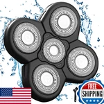 Vrmeta Mens Electric Shaver Replacement Heads 5D Sharp Stainless Steel Floating. Fixed Price $21.43.