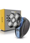 Telfun 5-IN-1 Electric Razor Men, Wet & Dry Rechargeable Rotary Shavers, 5D. Fixed Price $25.00.