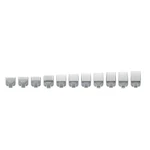 Andis Attachment Comb Set (1.5/2.3/3/4.5/6/10/13/16/19/22/25 Mm) 66565A. Fixed Price $33.37.