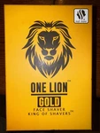 New Open Skull Shaver One Lion Gold Pro Face For Men - Electric. Fixed Price $50.00.