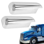 Door Mirror Chrome Cover Fit For 2013-2022 Peterbilt 579 Truck Right Passenge.... Fixed Price $149.28.