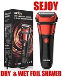Ipx 7 Electric Razor For Men, Wet & Dry Foil Shaver With 3-BLADE Edge Shaving. Fixed Price $24.99.